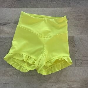 Tiger Friday citrus Filly Booty shorts